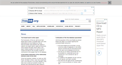 Desktop Screenshot of freedb.org